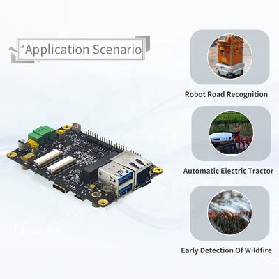 SD 1 * Micro SD Embedded Carrier Board para el módulo NX de NVIDIA Jetson NANO/Xavier NX/TX2