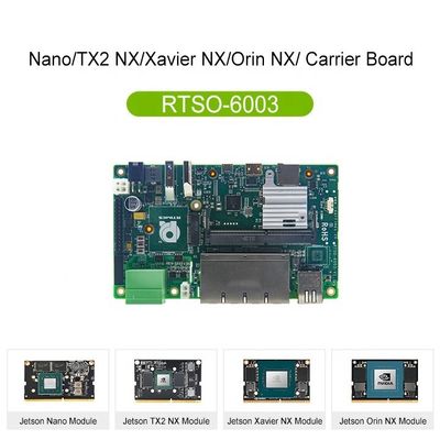 NVIDIA Jetson NANO/Xavier NX/TX2 NX Carrier Board RTSO-6003 Junta de desarrollo de productos