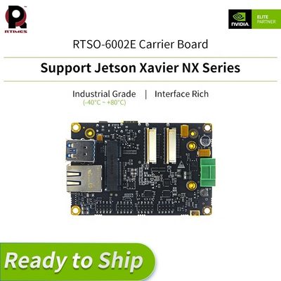 RTSO-6002E Carrier Board para el módulo Jetson Xavier NX NVIDIA Socio oficial tiempo real