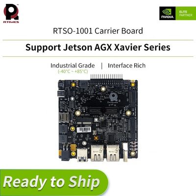 RTSO-1001 AGX Xavier Industrial Carrier Board Entrada de energía de 9V a 20V Serie Jetson AGX Orin