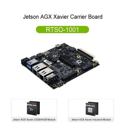 RTSO-1001 AGX Xavier Industrial Carrier Board Entrada de energía de 9V a 20V Serie Jetson AGX Orin