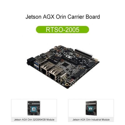 32GB RTSO-2005 Nvidia Jetson AGX Orin Carrier Board para el desarrollo de IA por Nvidia