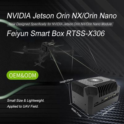 Jetson Orin Nano 4GB módulo de ventilador Casilla de disipación de calor para la próxima generación de robótica