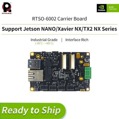 RTSO-6002 V1.2 Adaptación de la placa portadora para el desarrollo de Jetson NANO/Xavier NX/TX2 NX