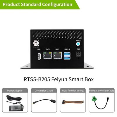 Feiyun Smart Box RTSS-B205 La solución de IA definitiva para la serie NVIDIA Jetson Orin AGX