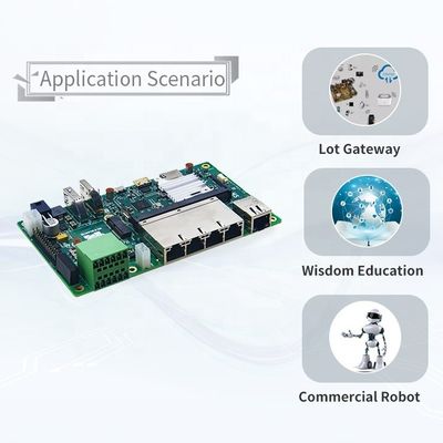 Control de PCB ecológico para NVIDIA Jetson NANO/Xavier NX/TX2 NX RTSO-6003 Carrier Board