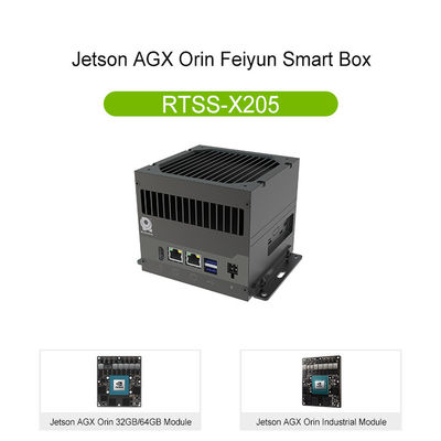 8 Interfaz de cámara GMSL Jetson AGX Orin Kit de desarrollo 32GB RTSS-X205-GMSL con disipador de calor