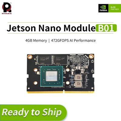 Tablas y kits de desarrollo de sistemas integrados para NVIDIA Jetson Nano B01 Edge Computing