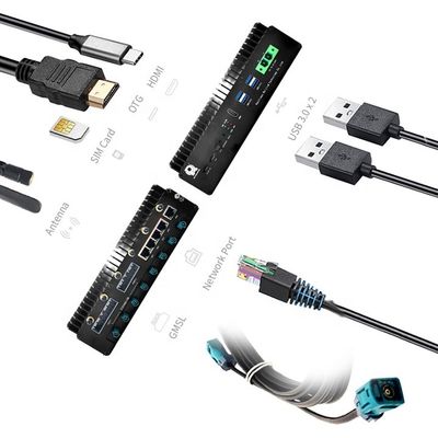 Conducción de la disipación de calor Jetson AGX Orin 32 GB módulo SATA Smart Box RTSS-X202-SATA