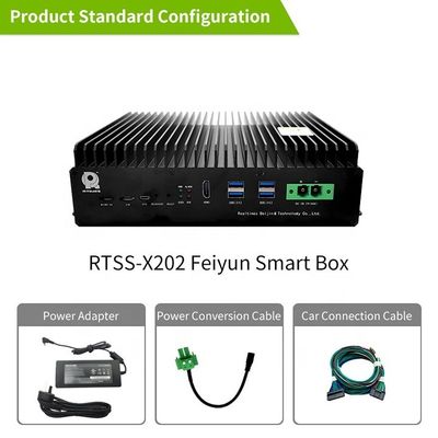 Conducción de la disipación de calor Jetson AGX Orin 32 GB módulo SATA Smart Box RTSS-X202-SATA