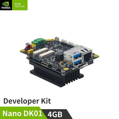 NVIDIA Jetson Nano Kit de Desarrollador RTS-NANO-DK01 con 4 GB de RAM y caja de cámara incrustada