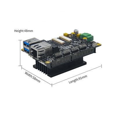 NVIDIA Jetson Nano Kit de Desarrollador RTS-NANO-DK01 con 4 GB de RAM y caja de cámara incrustada