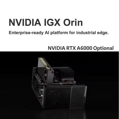 262.7 x 382 x 151.2 mm NVIDIA IGX Orin Kit de desarrollo 940-23840-0001-000 Hasta 1705 TOPs