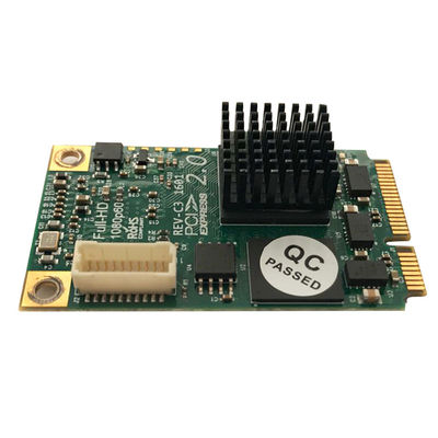 Tarjeta de entrada de video de canal único Pro Capture Mini RTSV-6941 con amplio rango de temperatura