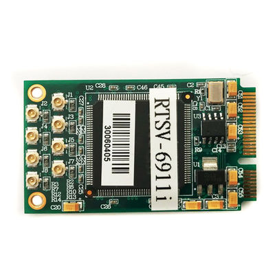 Tarjeta de captura de vídeo CVBS RTSV-6911i miniPCIe Tarjeta de vídeo con 8 canales PAL/NTSC/RS170