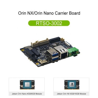 Modulo de Inteligencia Artificial de IA en tiempo real Orin Nano/Orin NX Junta de desarrollo de módulos RTSO-3002 Junta de portadores industriales